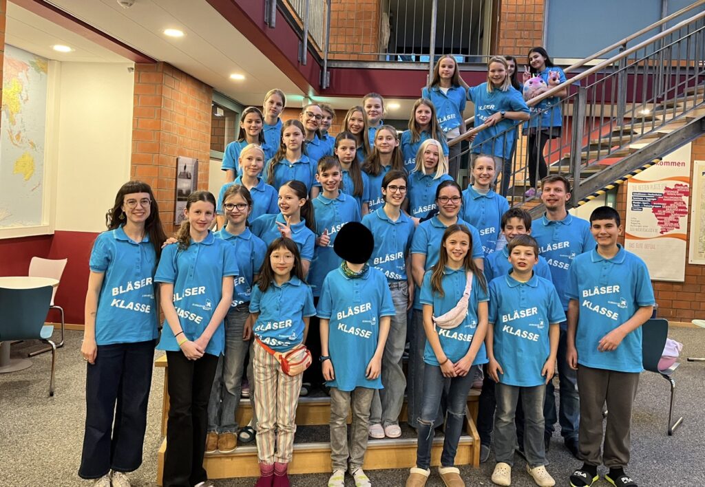 Die Bläserklasse 7e